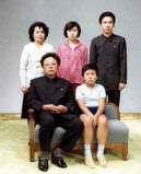 Kim Jong II and and family