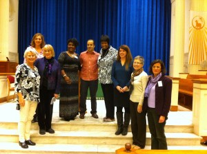 Keynote Speaker Jay Smooth (Center) with Kim Davidson and Anniversary Committee 
